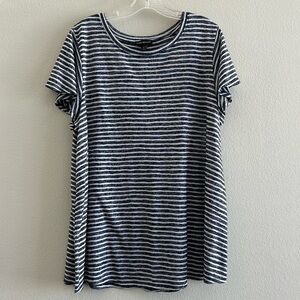 Lane Bryant Stripped Knit Tee 18/20